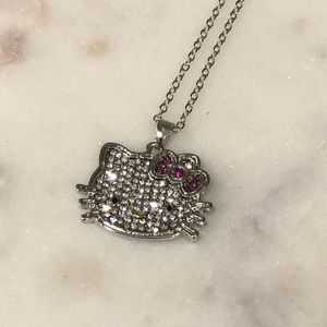 Hello Kitty | Jewelry | Nwt Hello Kitty 925 Silver Plated Sparkling ...